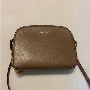 Kate Spade Brown Leather Crossbody Bag